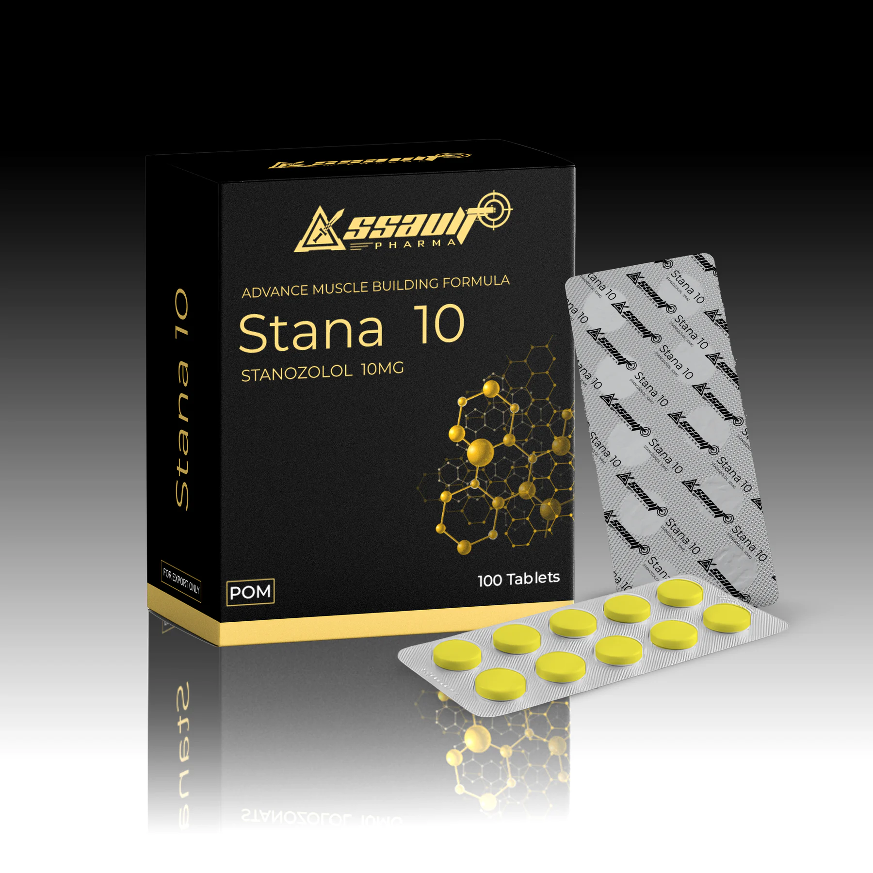 Stana 10 oral product packaging